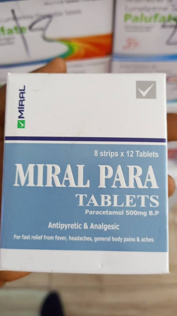 Miral Para Tablets 500mg