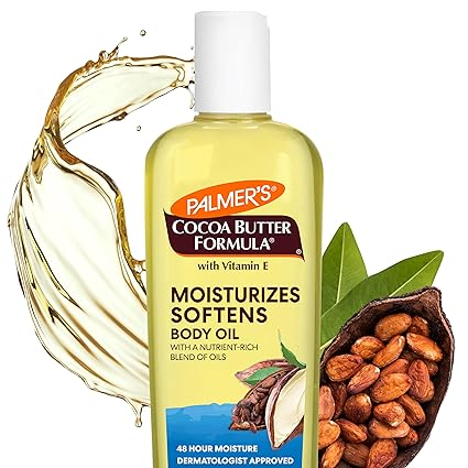 Palmer's Cocoa Butter Moisturizing Body Oil with Vitamin E, Radiant Looking Glow