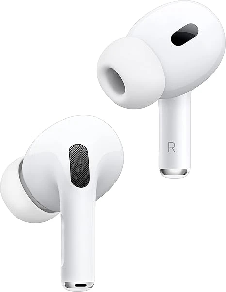 Apple AirPods Pro 2 Wireless Earbuds, Active Noise Cancellation, Hearing Aid Fea