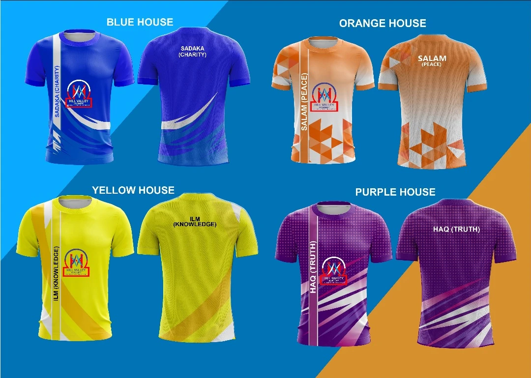 Customized jerseys for schools and offices