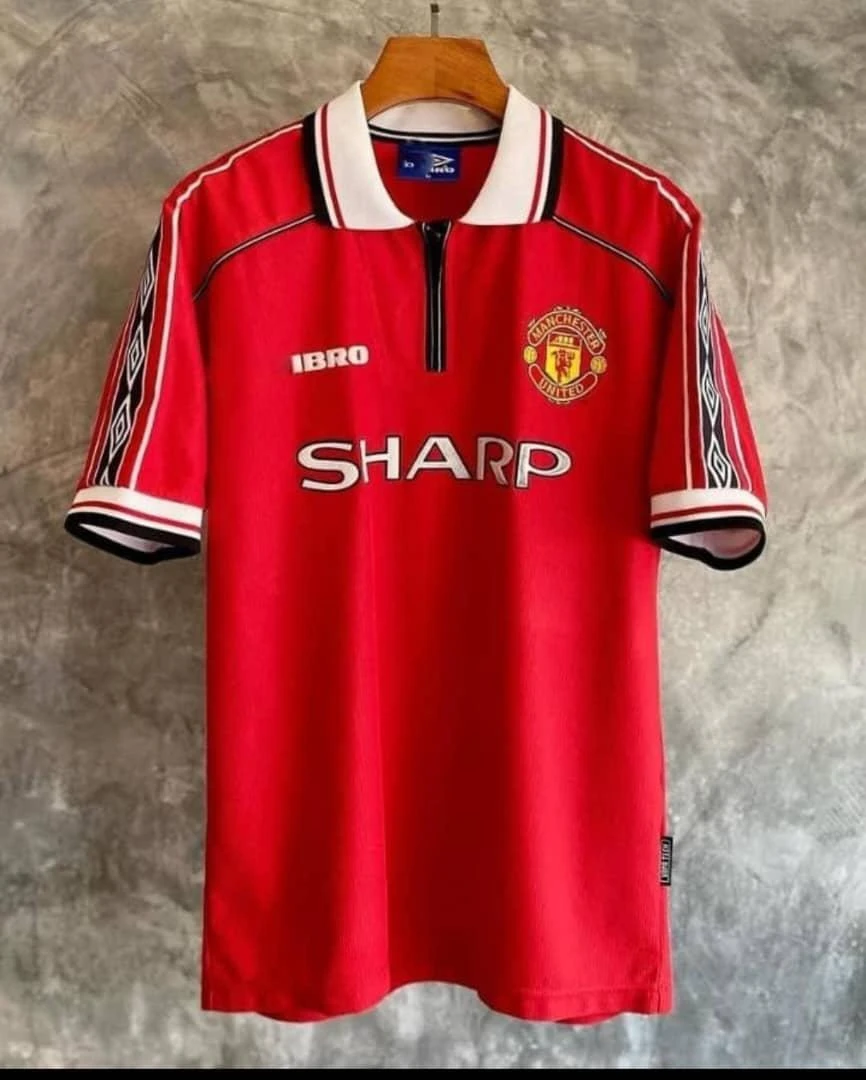 1998-00 Manchester United Home Shirt (XL)