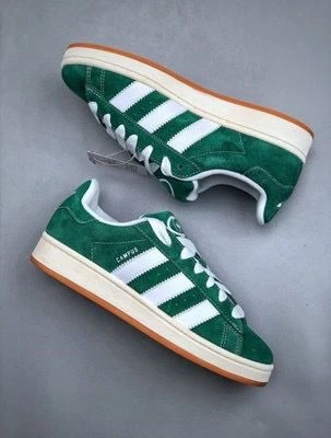 MENS ADIDAS CAMPUS 00S 'DARK GREEN CLOUD WHITE' Shoes Sneakers