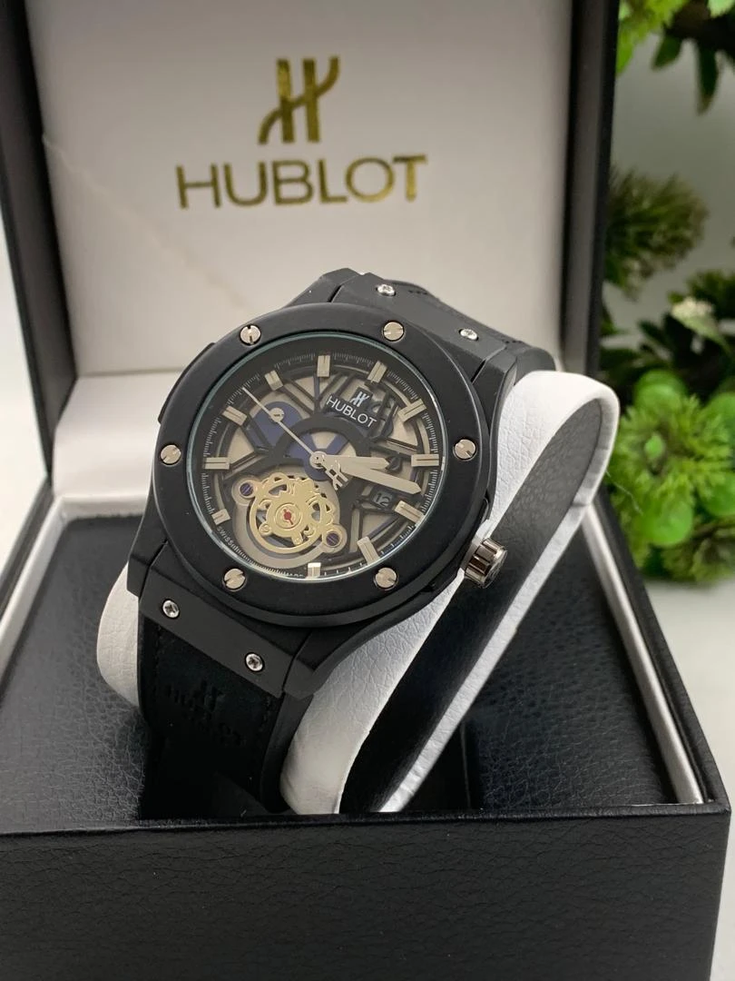 Redhai Automatic Mechanical Watch Skeleton Stainless 50M Waterproof Anti Shock C