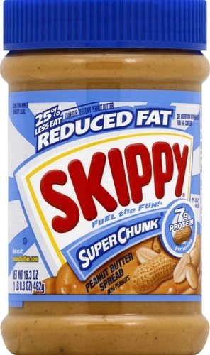 Skippy Natural SUPER CHUNK Peanut Butter Spread, 40 Ounce ( 1 Pack 3kg )