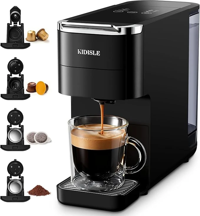 20 Bar Espresso Machine, Compatible with Nespresso...