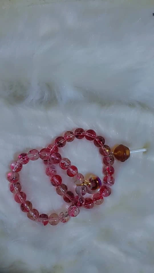 Beaded Bracelet Set with Decorative Bow