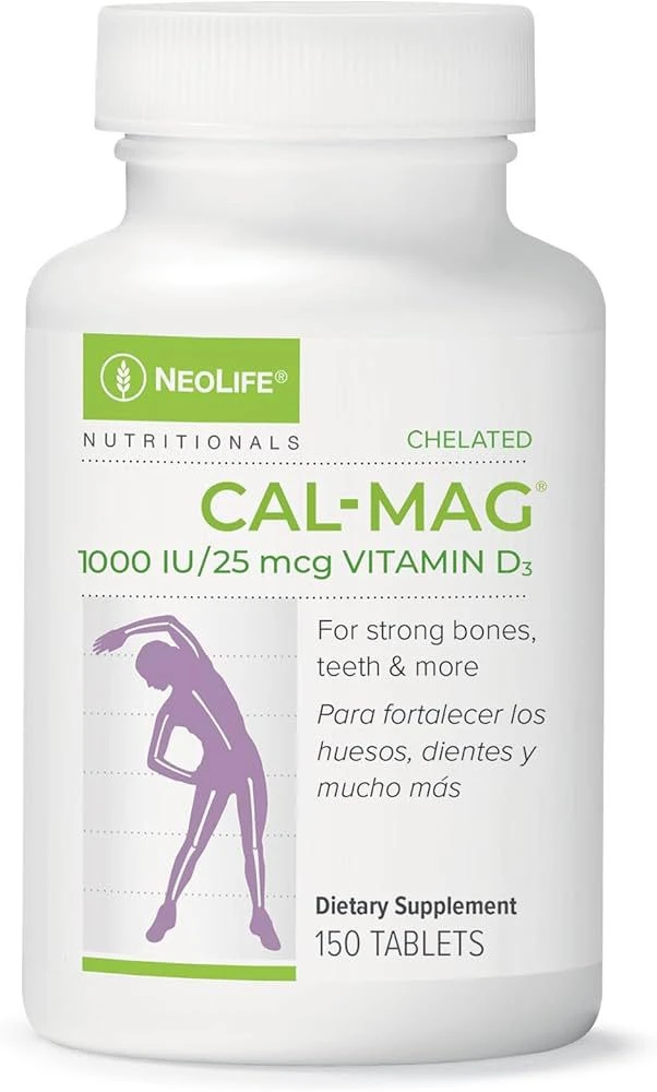NeoLife - Chelated Cal-Mag Tablets with 1000 IU Vi...