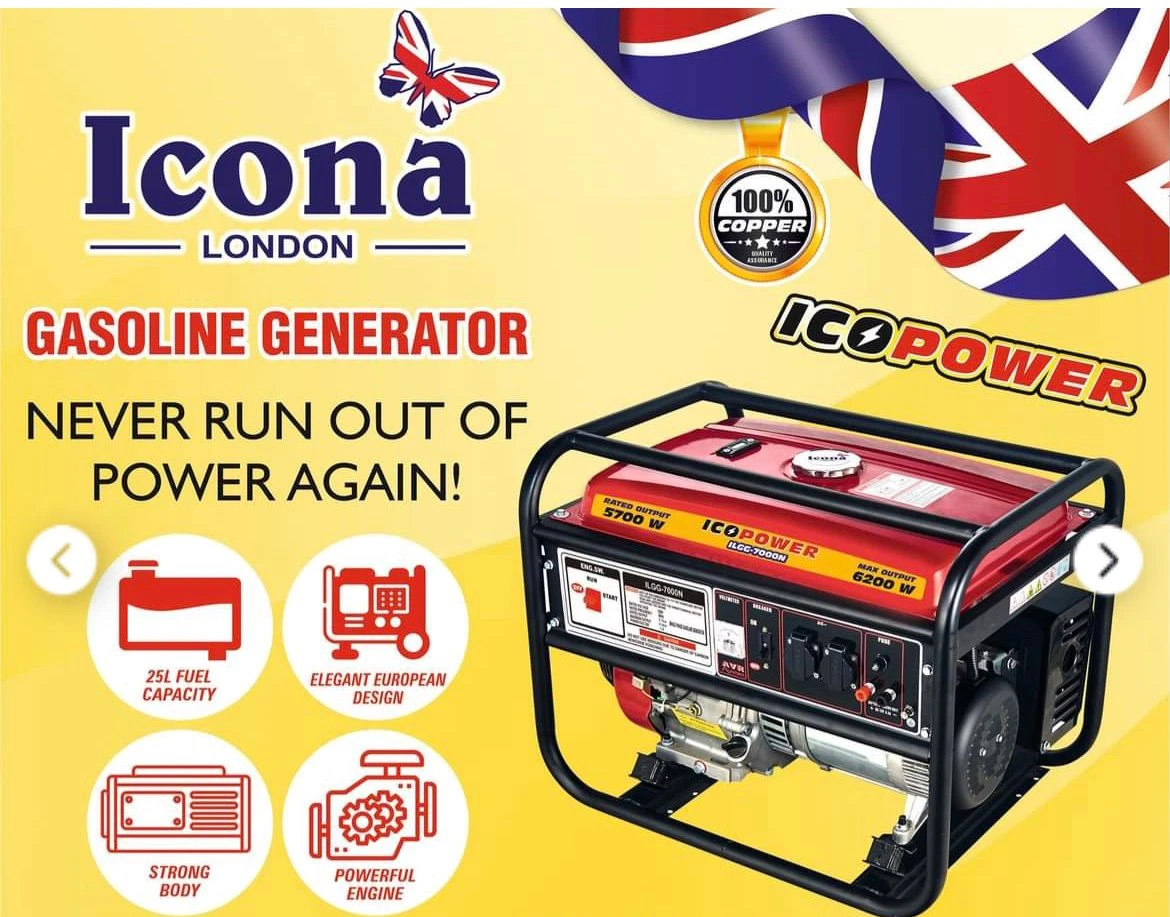 Icona London Diesel Generator.
