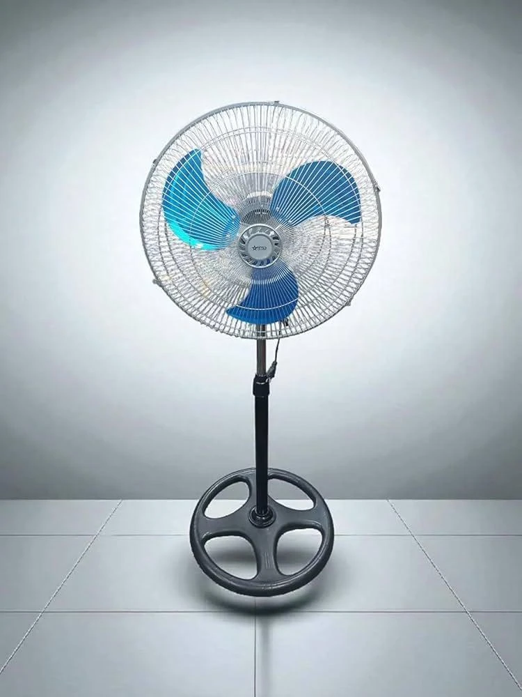 18-inch Stand Fan, 3-Speed Control, 3 Blades, Supe...