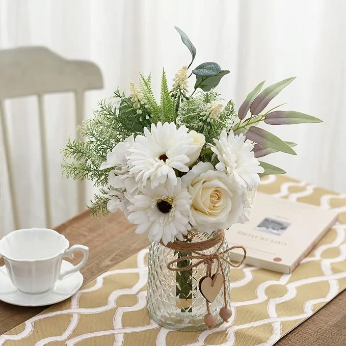 Artificial White Flowers...
